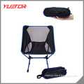 Heavy duty lightweight premium grade mesh folding camp chair for sporting and outdoor events